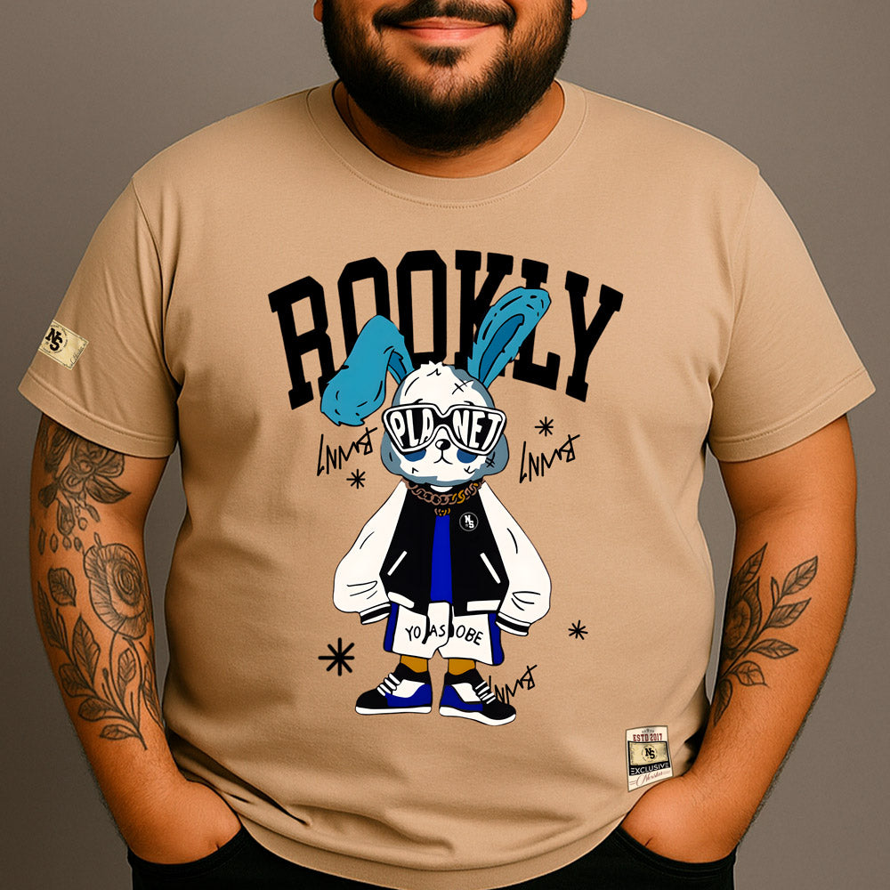 CAMISETA PLUS SIZE BOOKLY