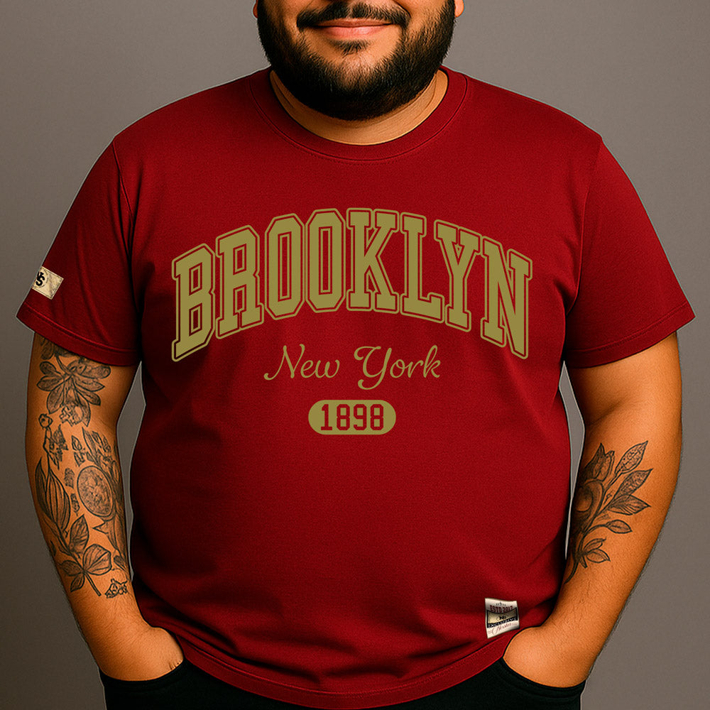 CAMISETA PLUS SIZE BROOKYN 1898