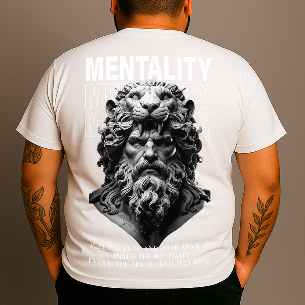 CAMISETA PLUS SIZE MENTALITY
