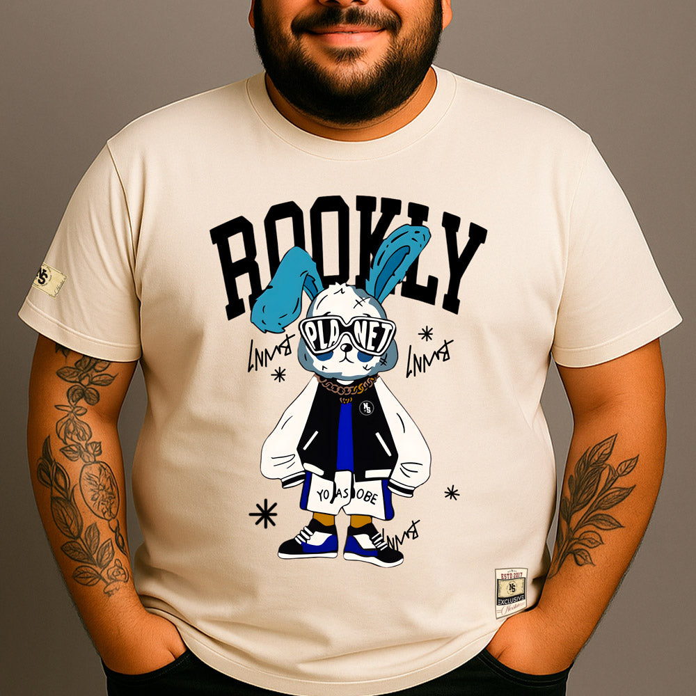 CAMISETA PLUS SIZE BOOKLY