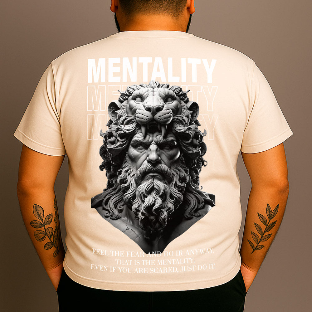 CAMISETA PLUS SIZE MENTALITY