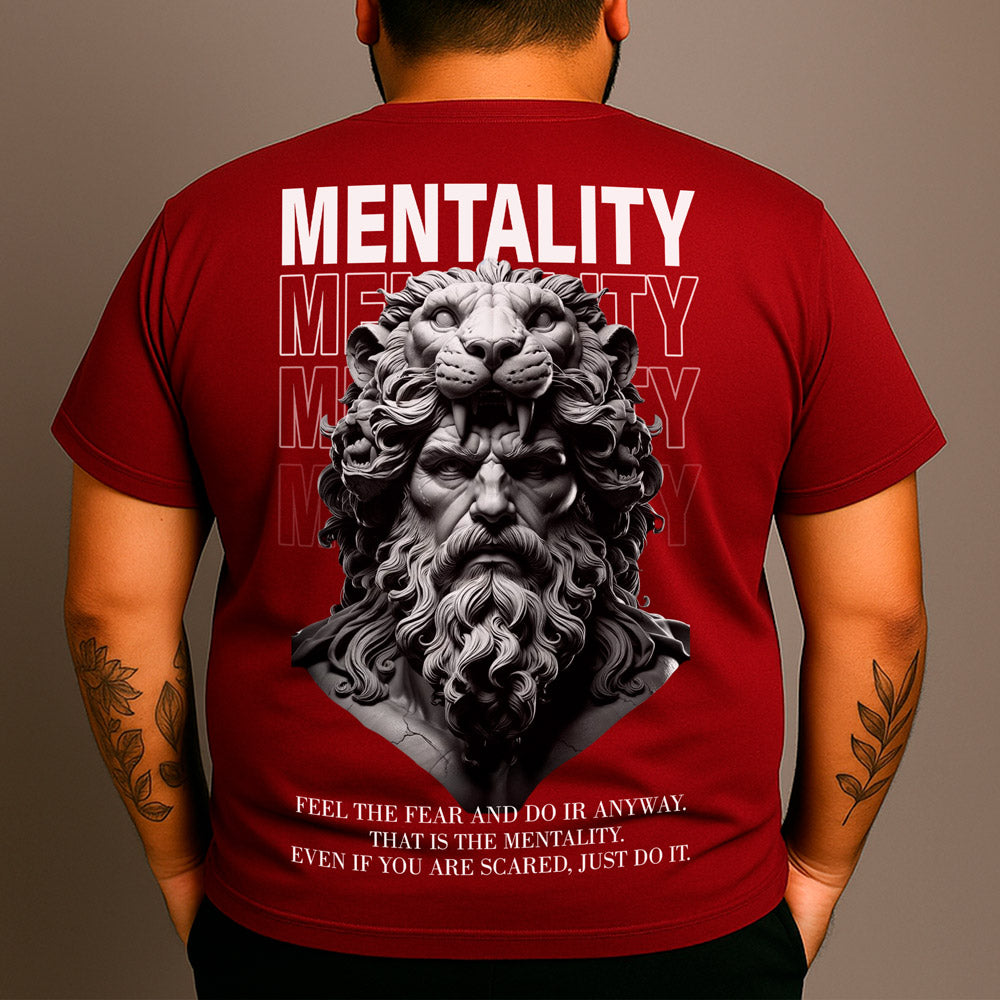 CAMISETA PLUS SIZE MENTALITY