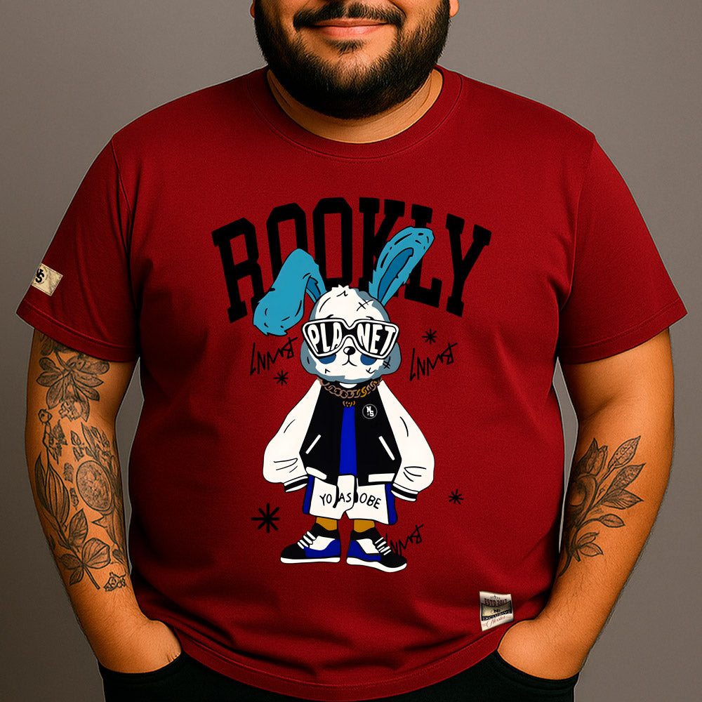 CAMISETA PLUS SIZE BOOKLY