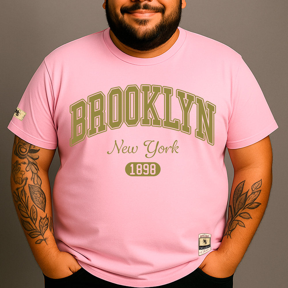 CAMISETA PLUS SIZE BROOKYN 1898