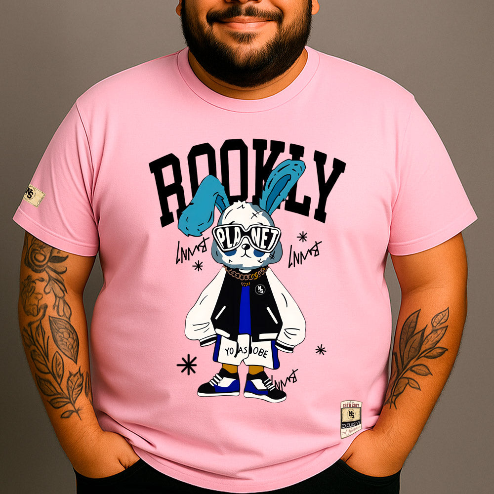 CAMISETA PLUS SIZE BOOKLY