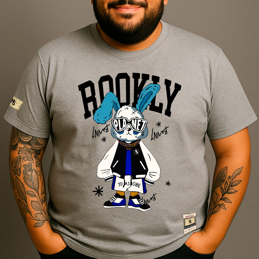 CAMISETA PLUS SIZE BOOKLY