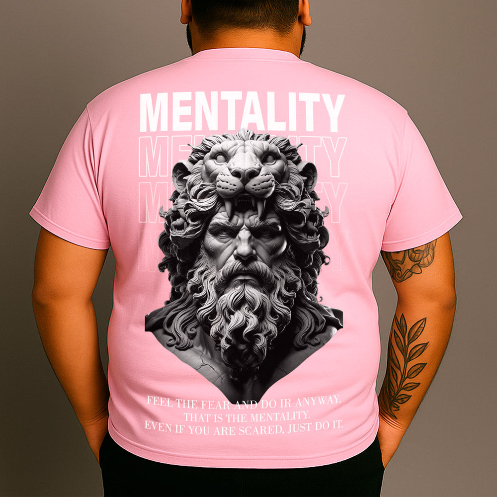 CAMISETA PLUS SIZE MENTALITY