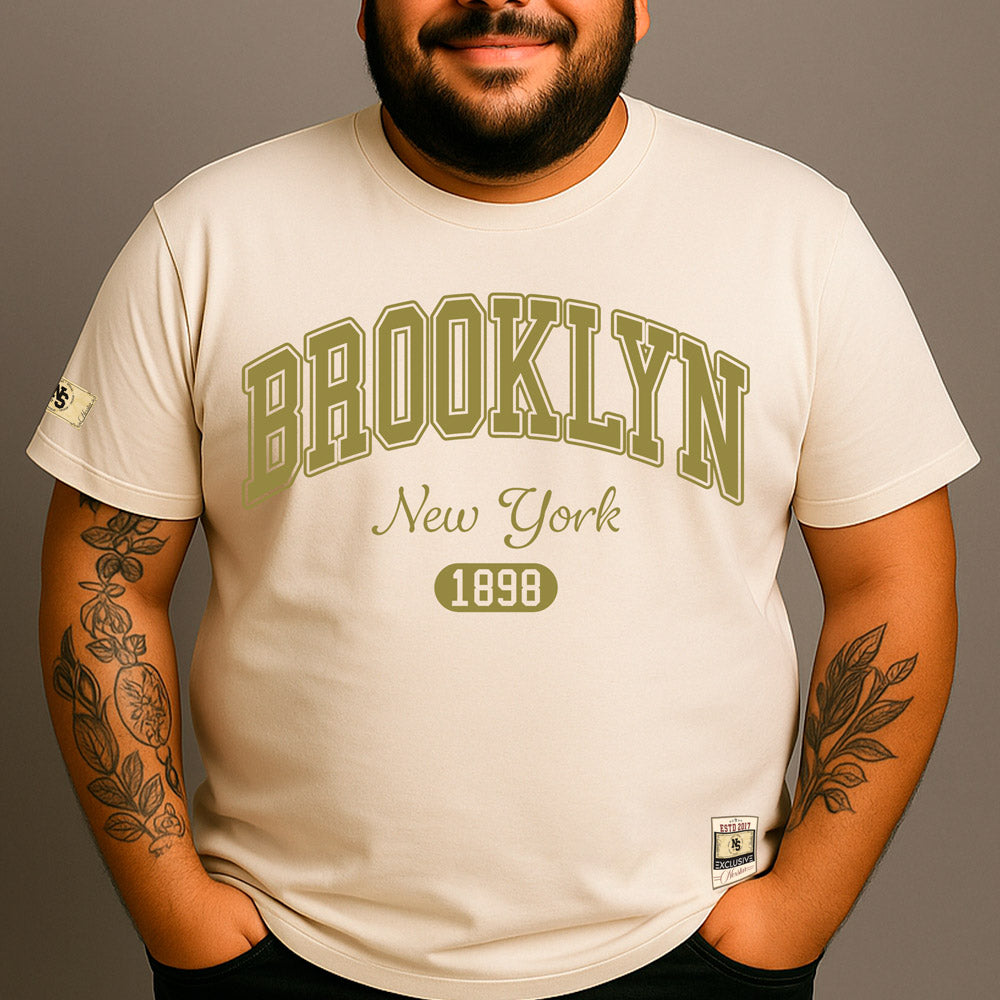 CAMISETA PLUS SIZE BROOKYN 1898