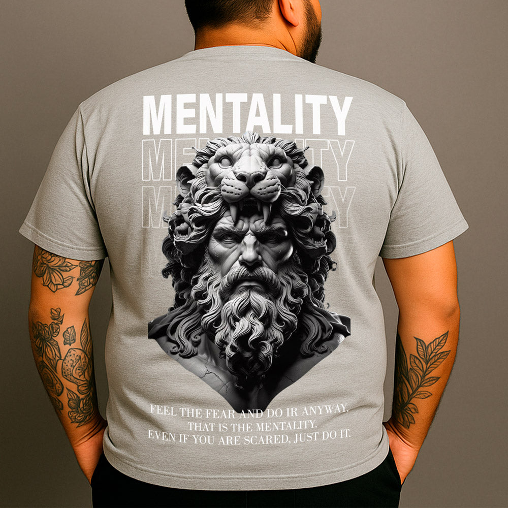 CAMISETA PLUS SIZE MENTALITY