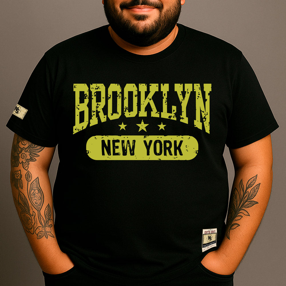 CAMISETA PLUS SIZE BROOKLIN