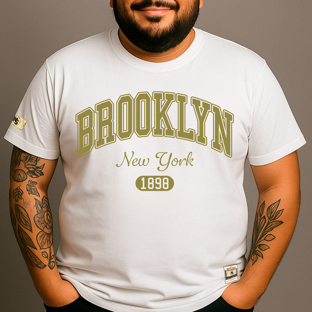 CAMISETA PLUS SIZE BROOKYN 1898