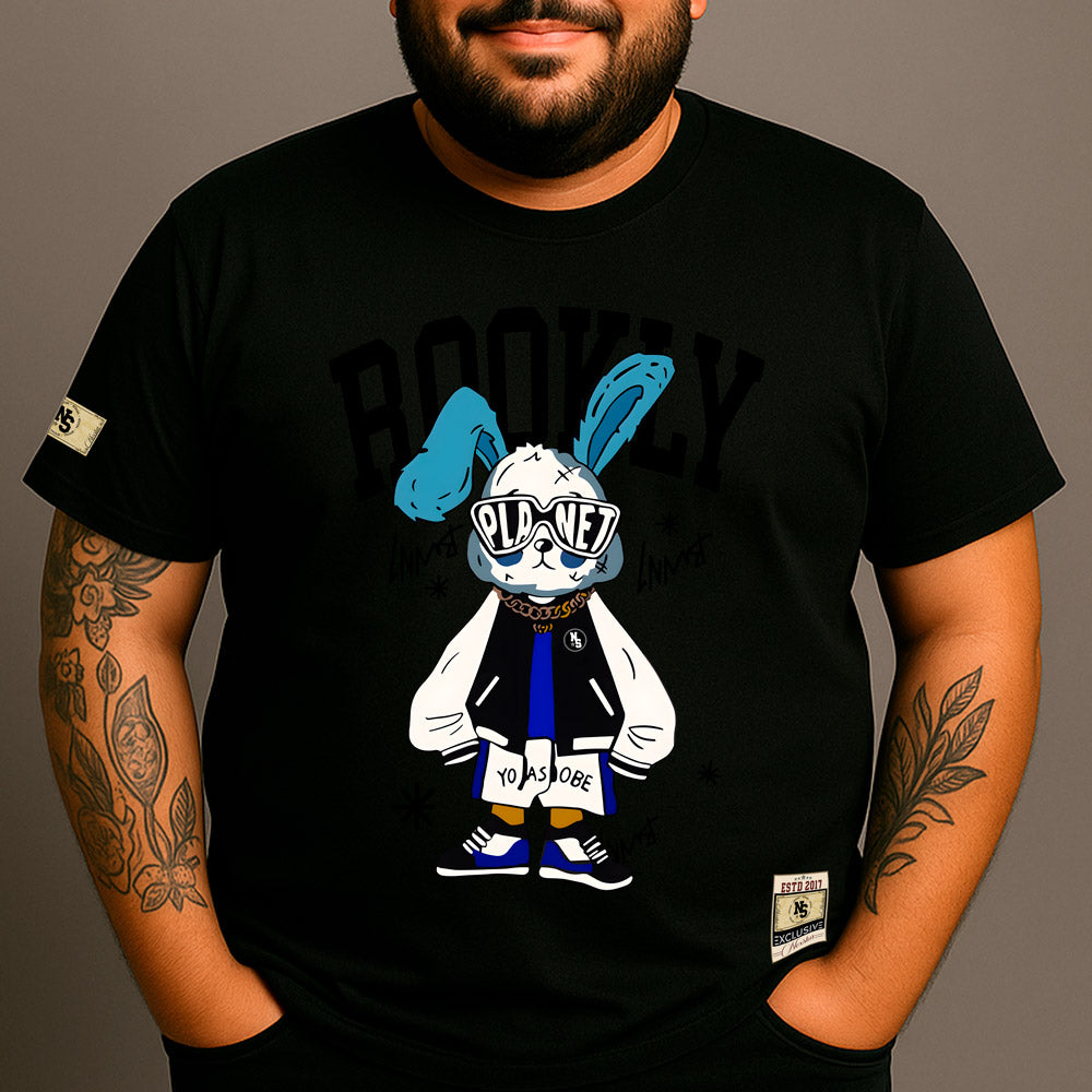 CAMISETA PLUS SIZE BOOKLY
