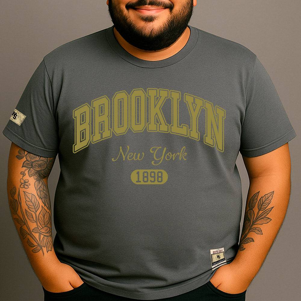 CAMISETA PLUS SIZE BROOKYN 1898