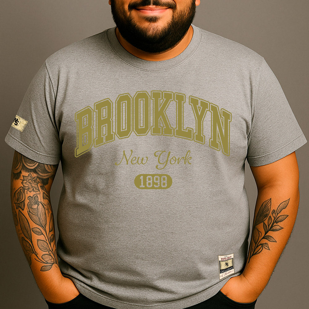 CAMISETA PLUS SIZE BROOKYN 1898