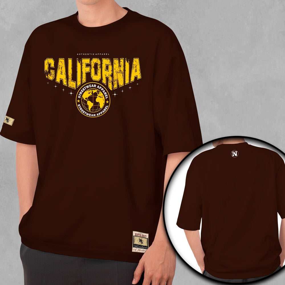 CAMISETA OVERSIZED CALIFORNIA YELOW