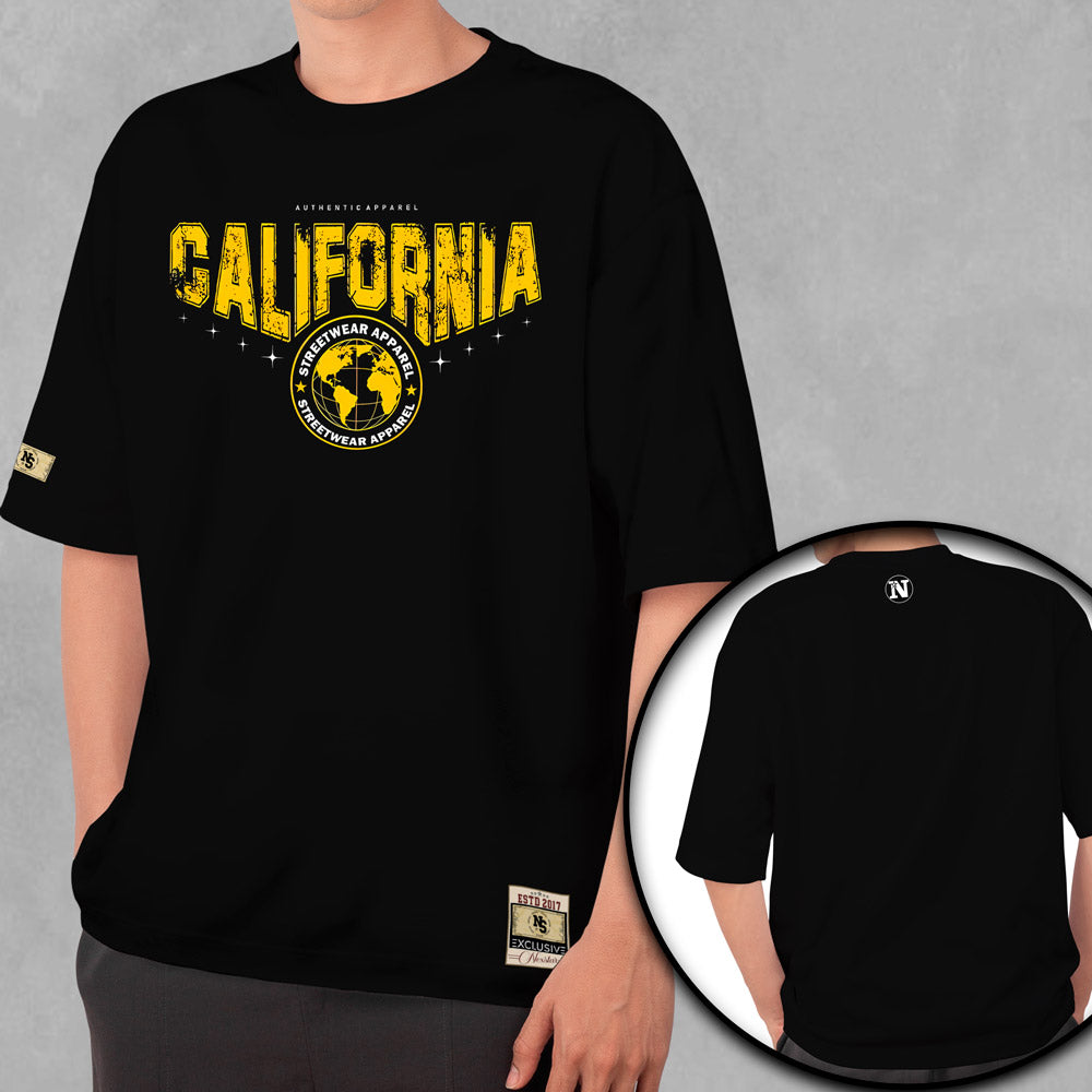 CAMISETA OVERSIZED CALIFORNIA YELOW