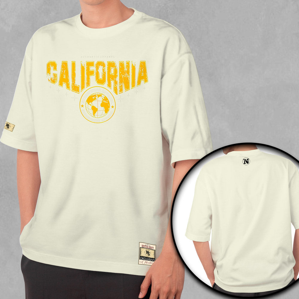 CAMISETA OVERSIZED CALIFORNIA YELOW