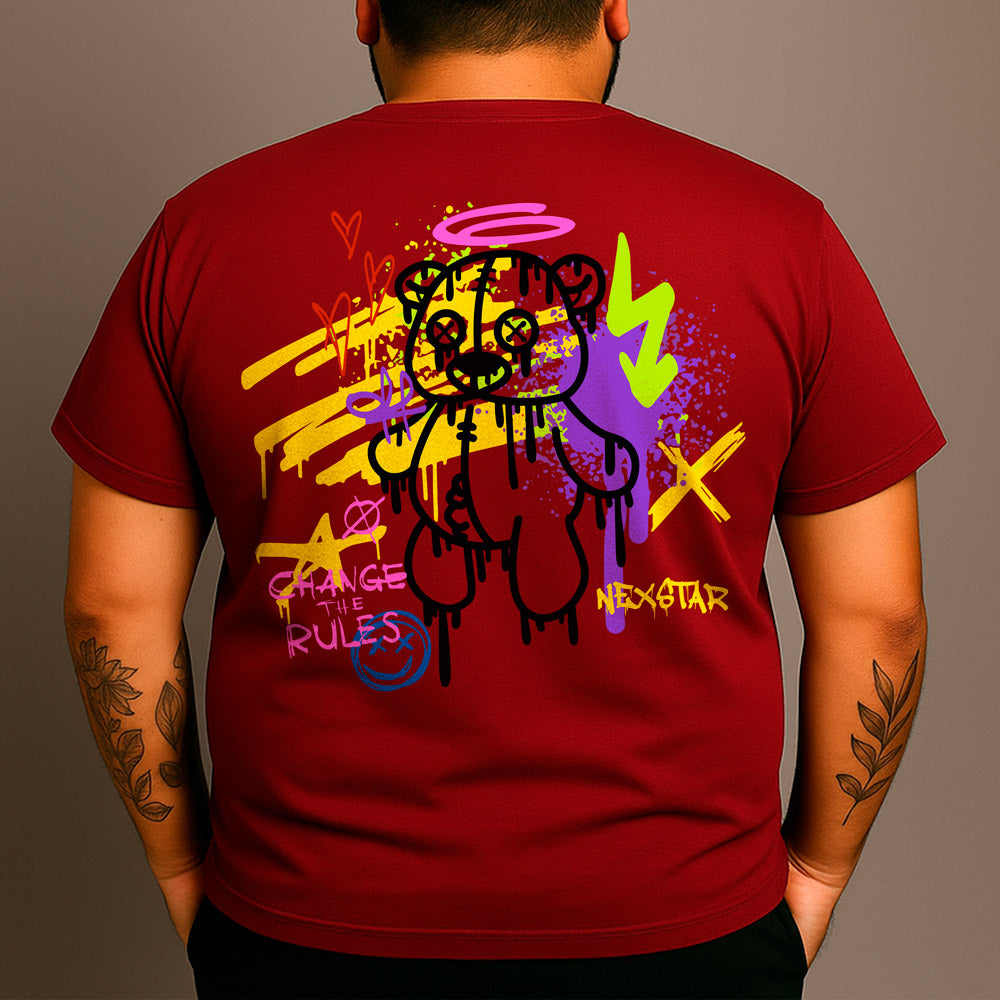 CAMISETA PLUS SIZE RULES-THE