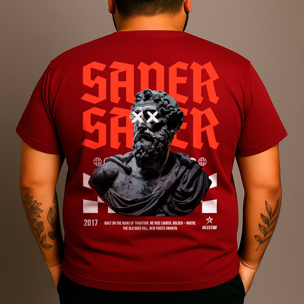 CAMISETA PLUS SIZE SANER