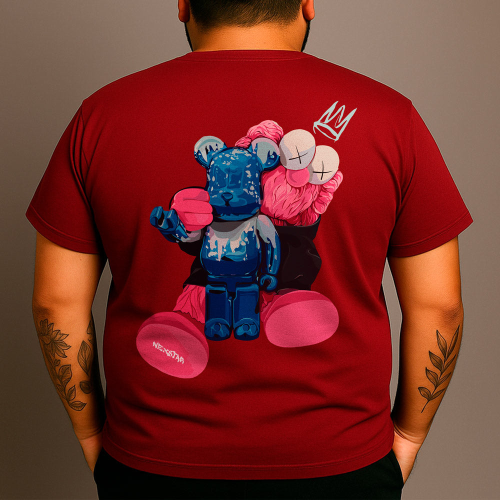 CAMISETA PLUS SIZE URSO-SOC