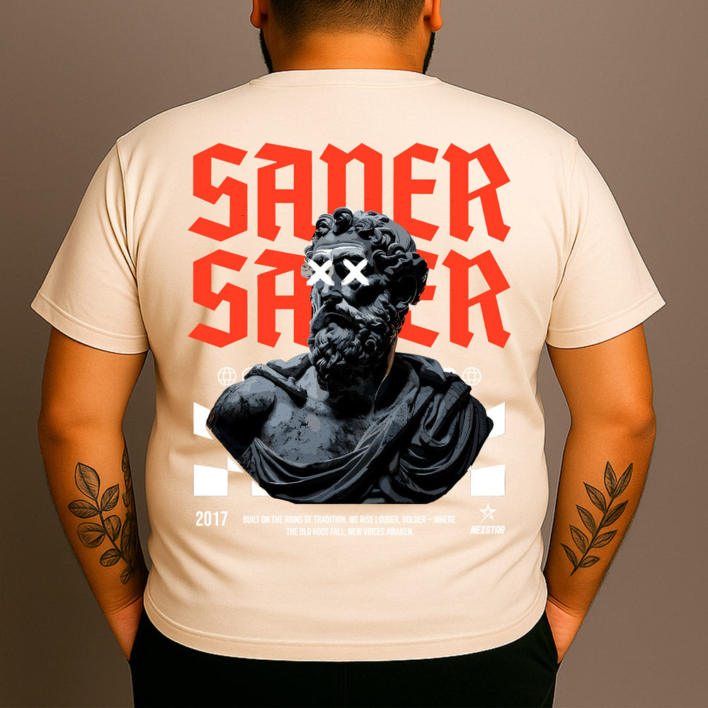CAMISETA PLUS SIZE SANER
