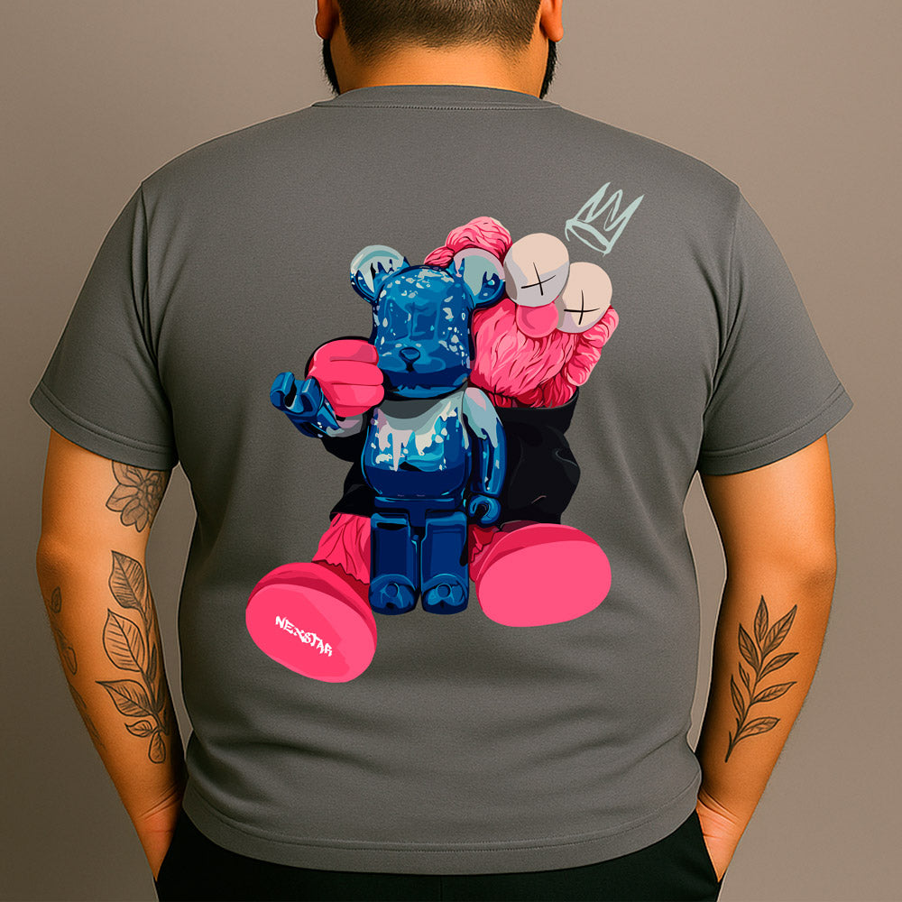 CAMISETA PLUS SIZE URSO-SOC