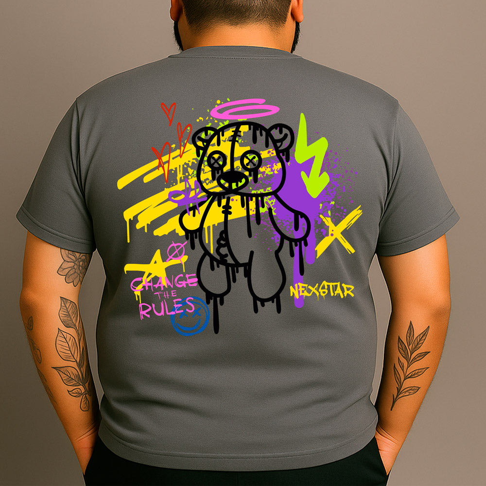 CAMISETA PLUS SIZE RULES-THE