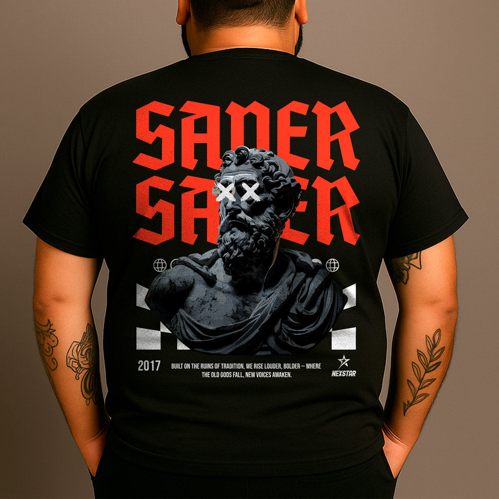 CAMISETA PLUS SIZE SANER