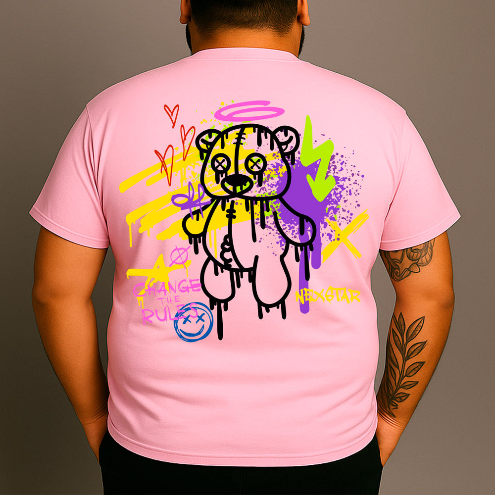 CAMISETA PLUS SIZE RULES-THE