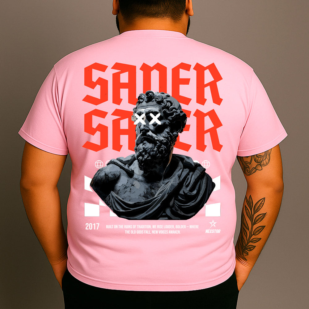 CAMISETA PLUS SIZE SANER