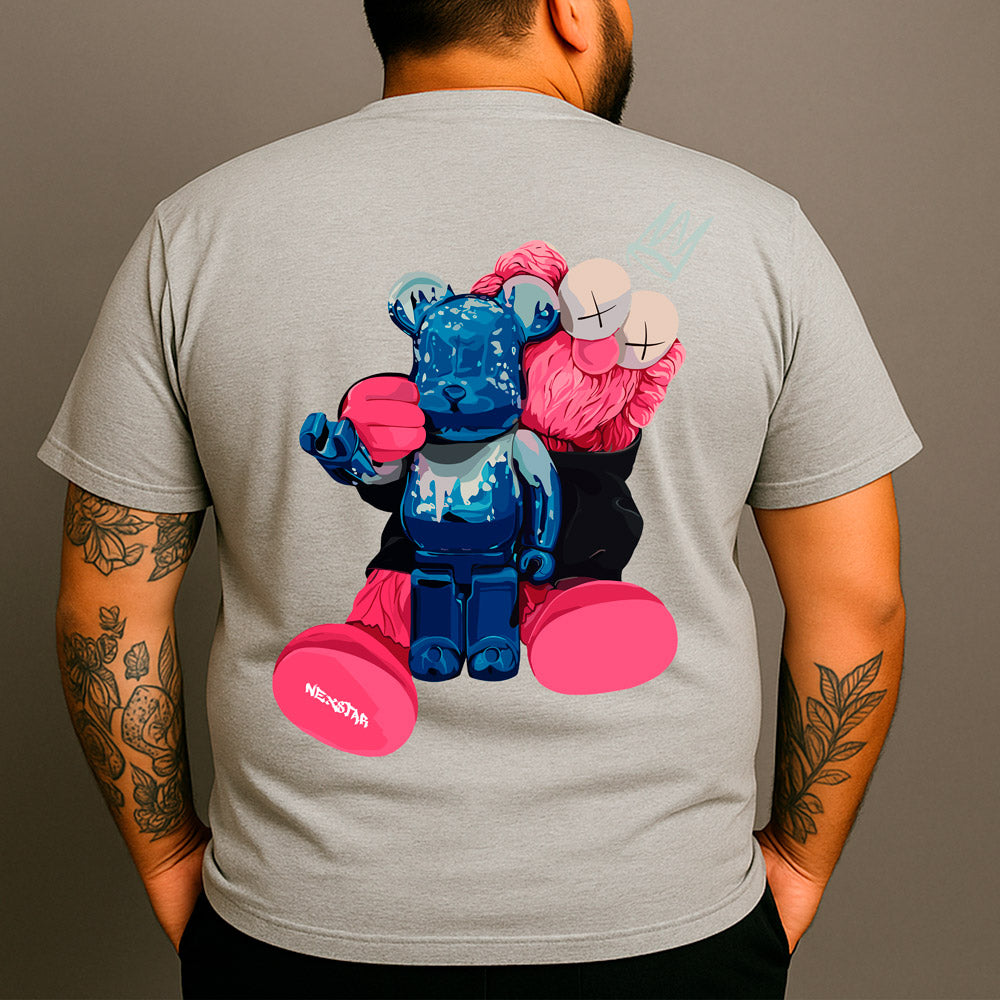 CAMISETA PLUS SIZE URSO-SOC