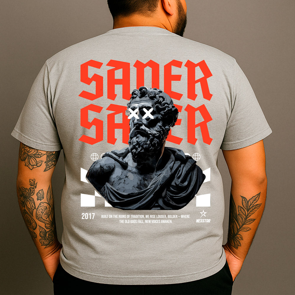 CAMISETA PLUS SIZE SANER