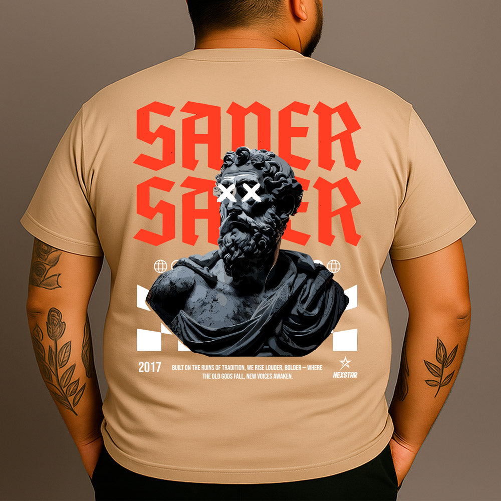 CAMISETA PLUS SIZE SANER