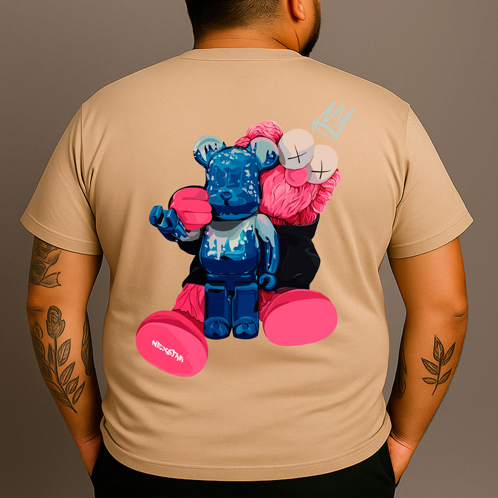 CAMISETA PLUS SIZE URSO-SOC