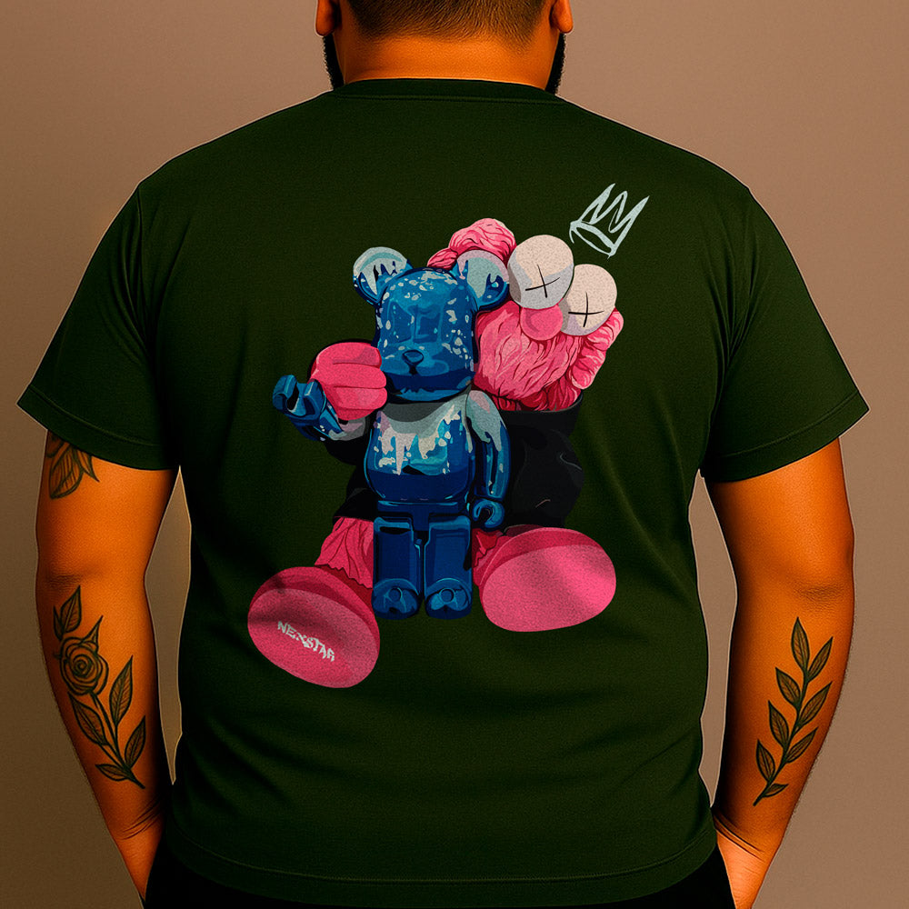 CAMISETA PLUS SIZE URSO-SOC