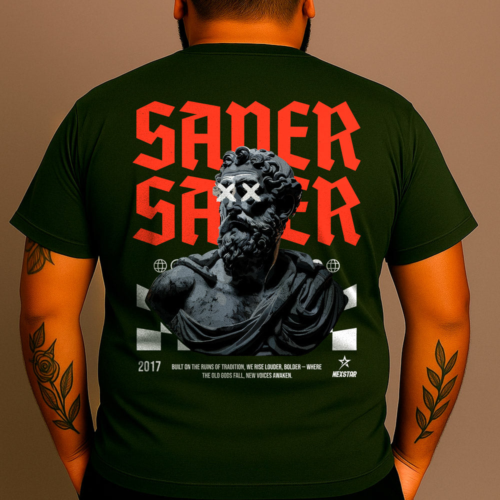 CAMISETA PLUS SIZE SANER