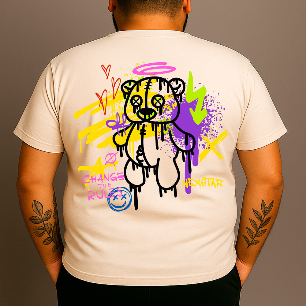 CAMISETA PLUS SIZE RULES-THE