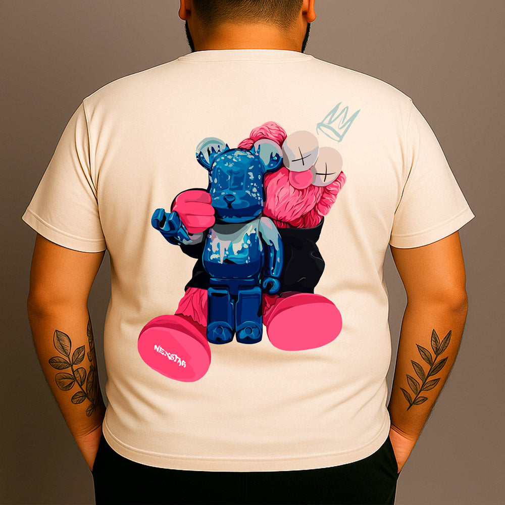 CAMISETA PLUS SIZE URSO-SOC