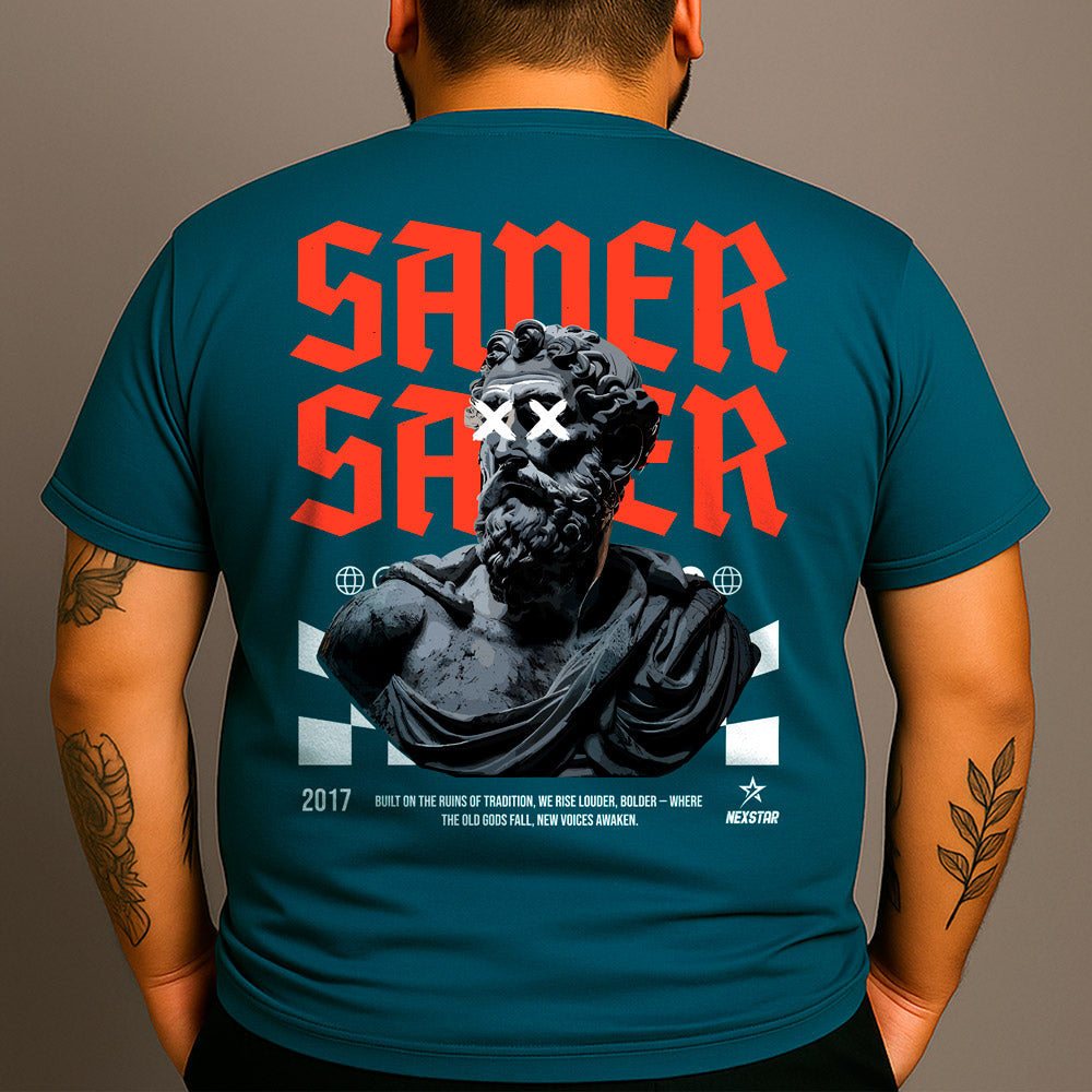 CAMISETA PLUS SIZE SANER