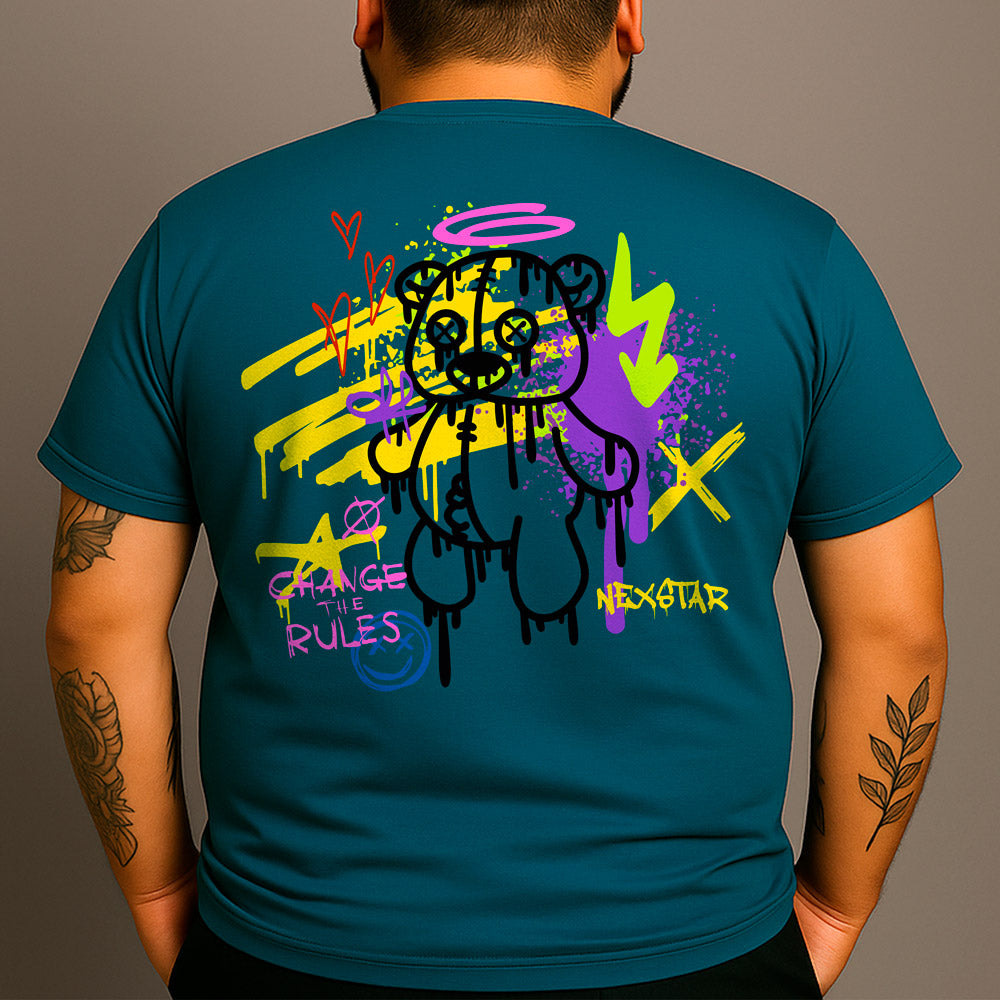 CAMISETA PLUS SIZE RULES-THE