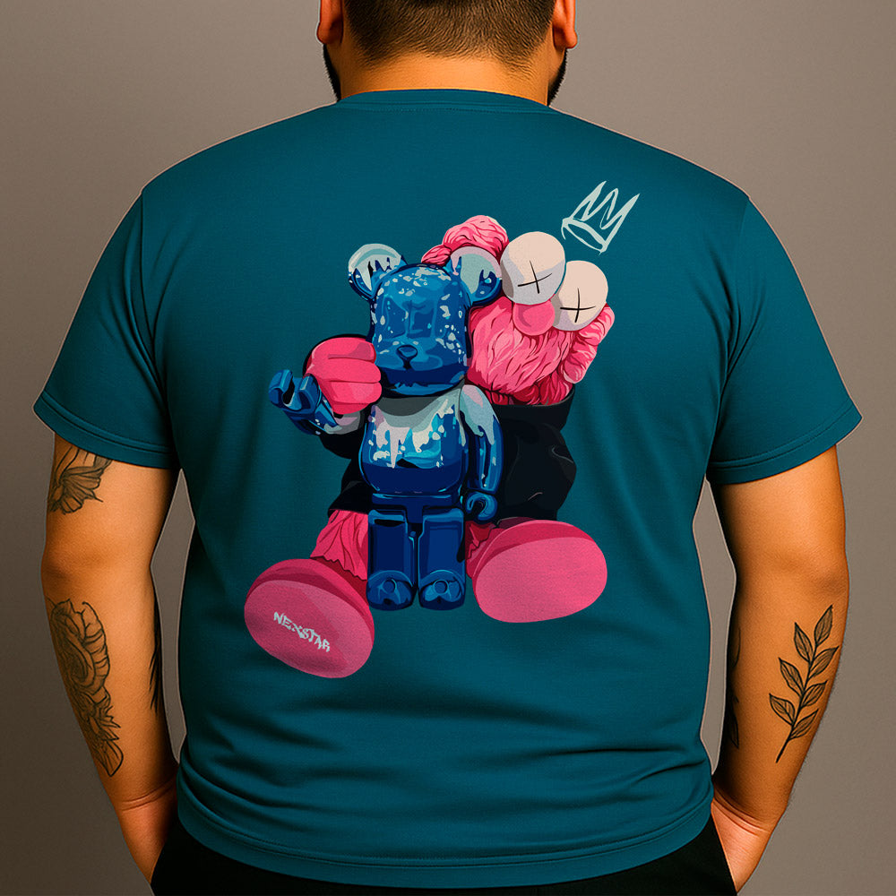 CAMISETA PLUS SIZE URSO-SOC