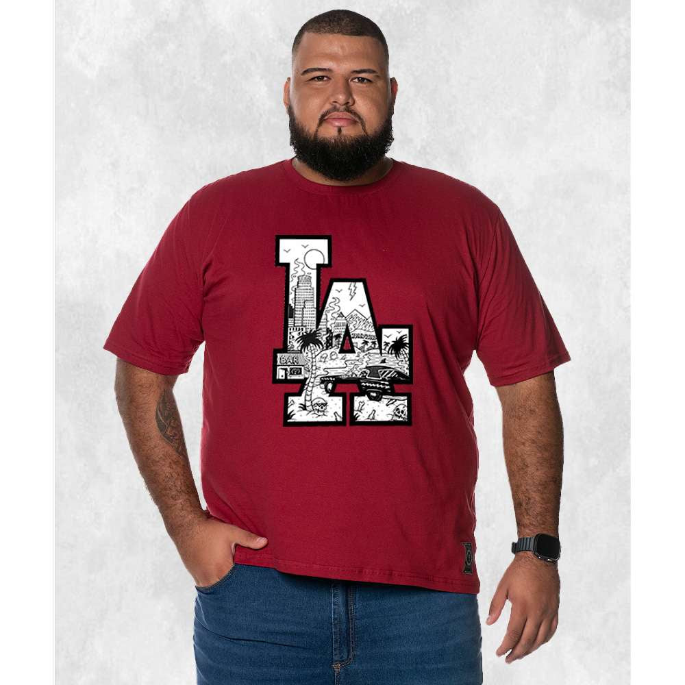CAMISETA PLUS SIZE LA PAISAGENS