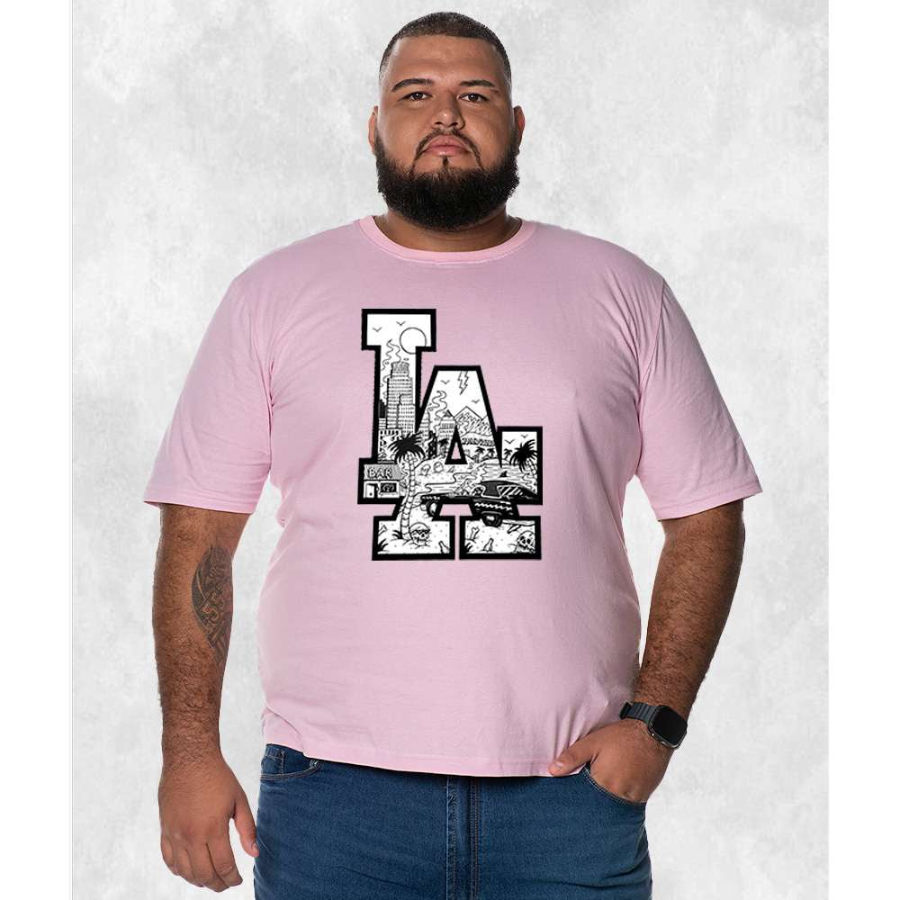 CAMISETA PLUS SIZE LA PAISAGENS