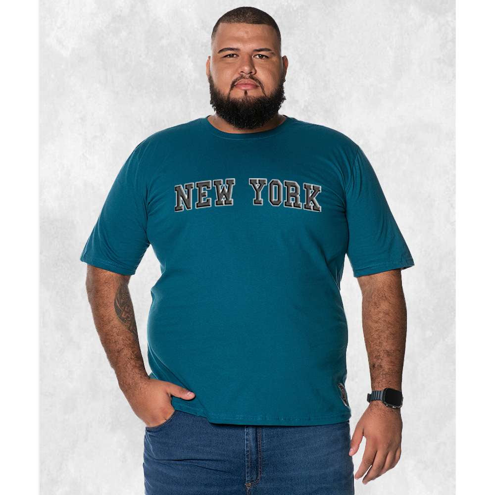 CAMISETA PLUS SIZE NEW YORK TIRES