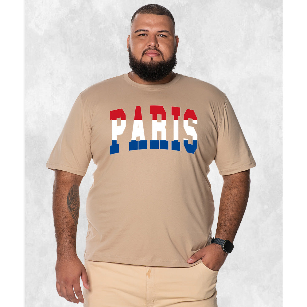 CAMISETA PLUS SIZE PARIS