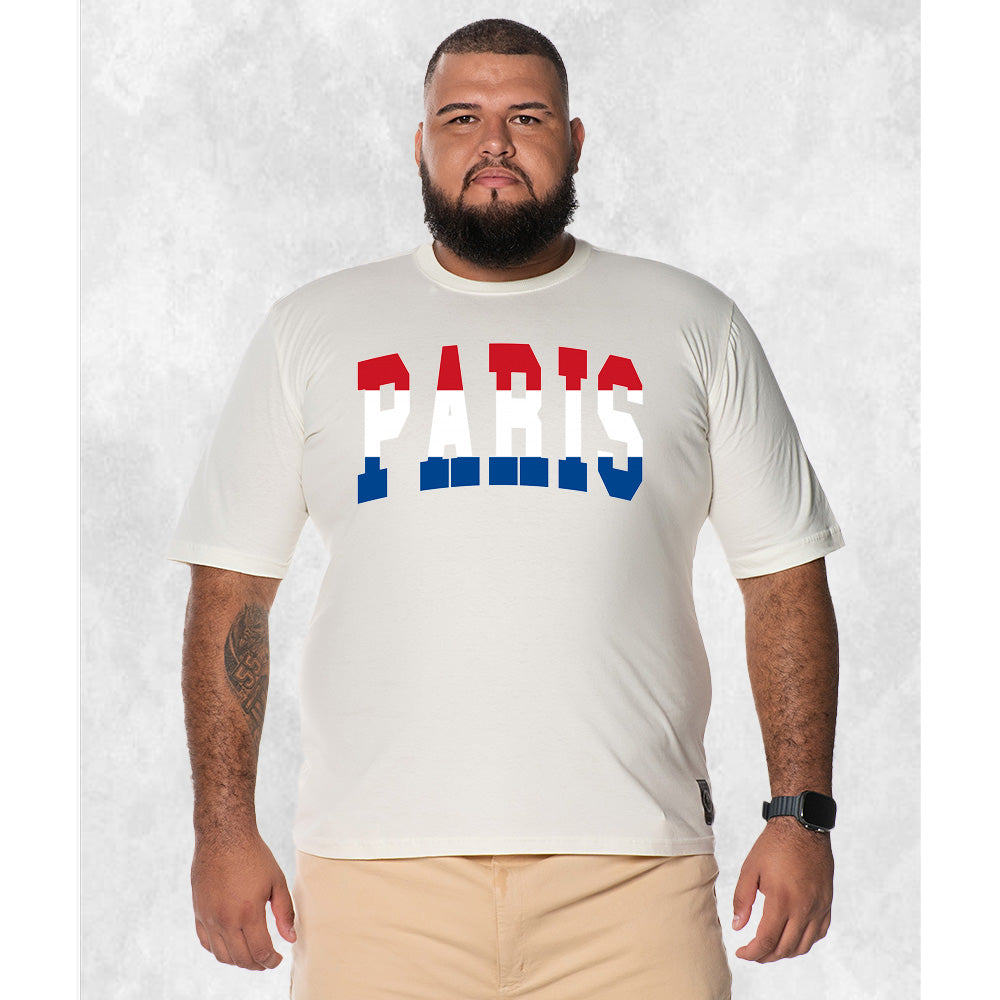 CAMISETA PLUS SIZE PARIS