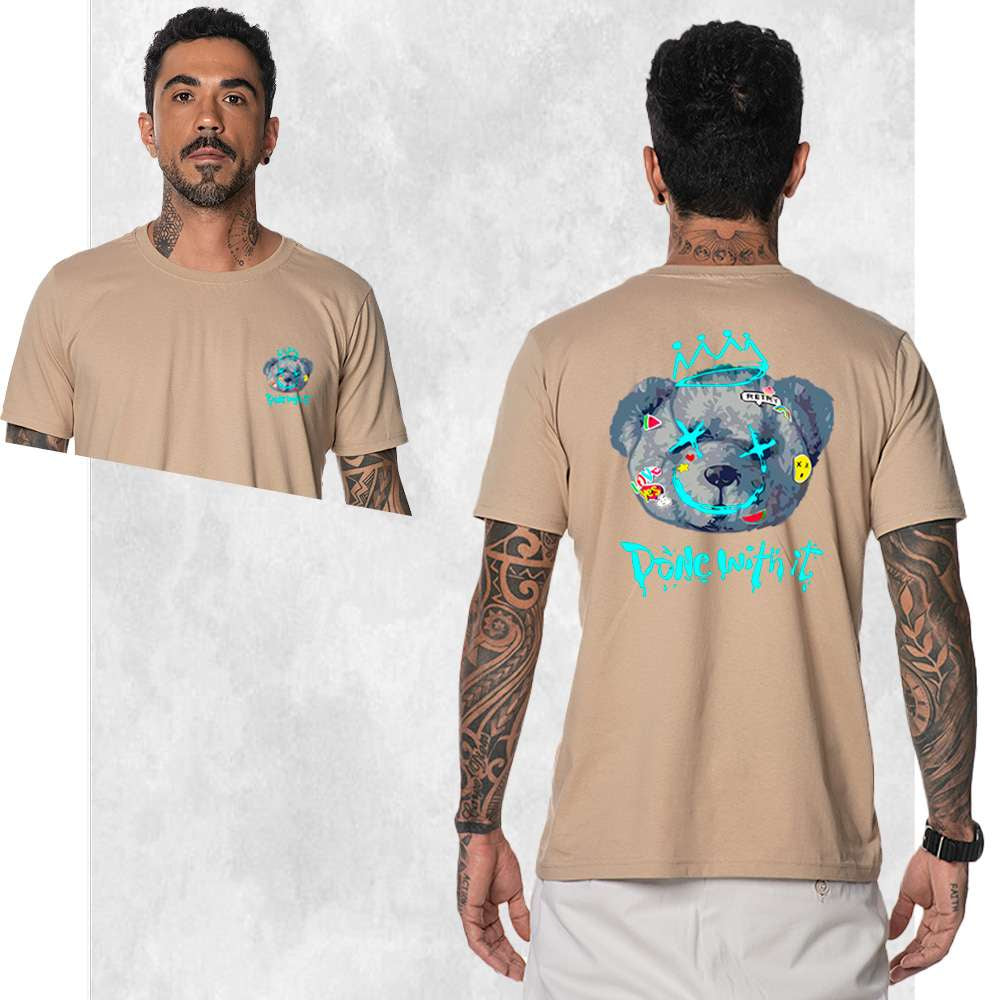 CAMISETA WHITH FRENTE COSTAS