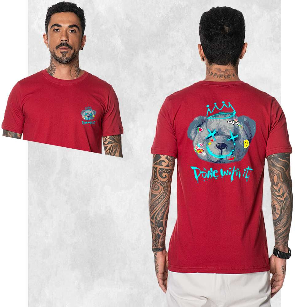 CAMISETA WHITH FRENTE COSTAS