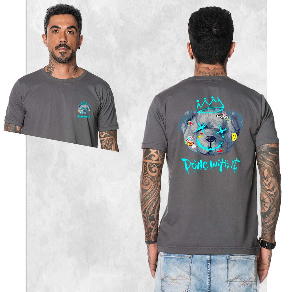 CAMISETA WHITH FRENTE COSTAS