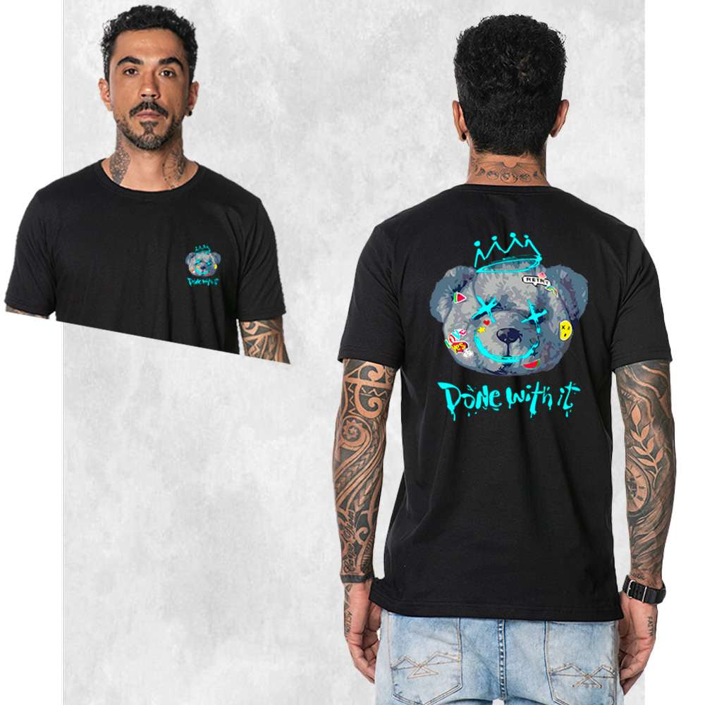 CAMISETA WHITH FRENTE COSTAS
